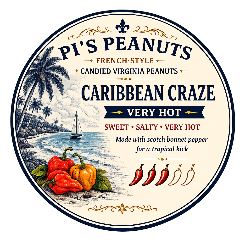 Caribbean Craze label