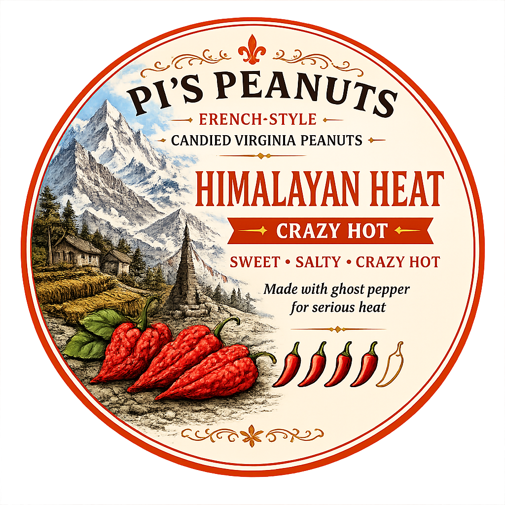 Himalayan Heat label