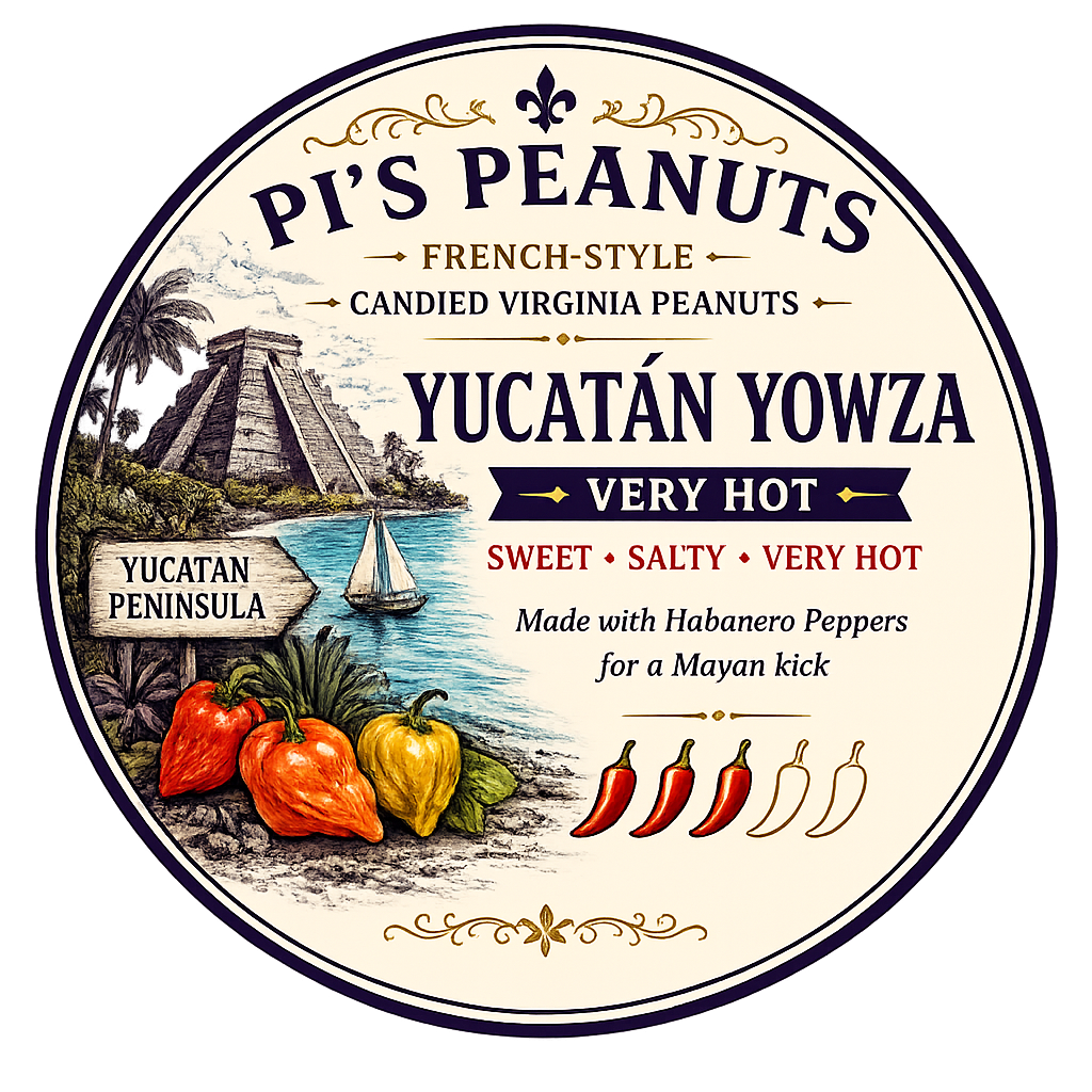 Yucatán Yowza label